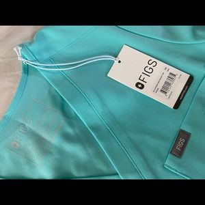 X-Small Aqua Catarina Figs Top